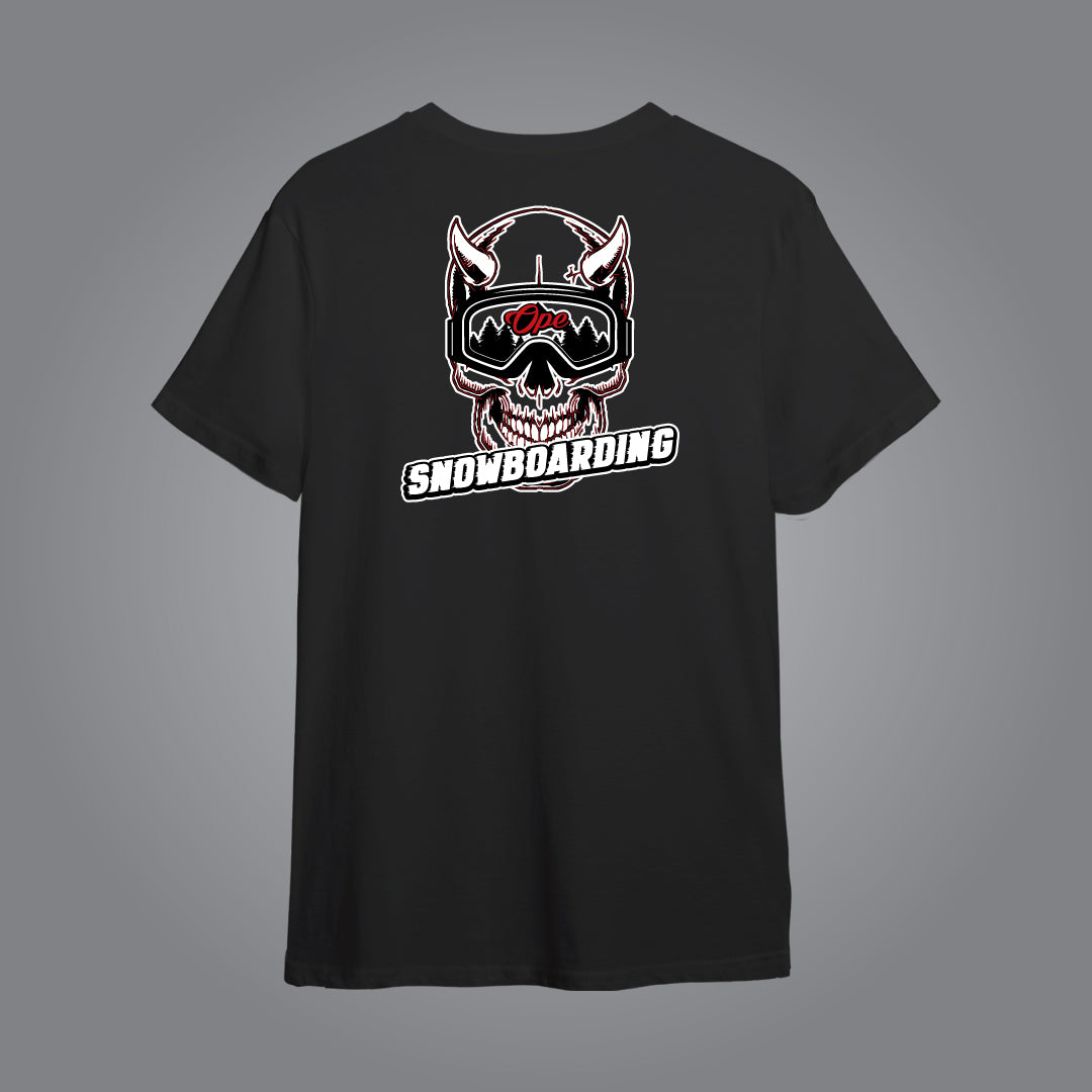 Snowboard Skull Tee
