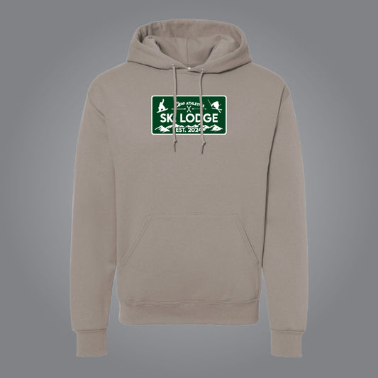 Green Ski Lodge Hoodie