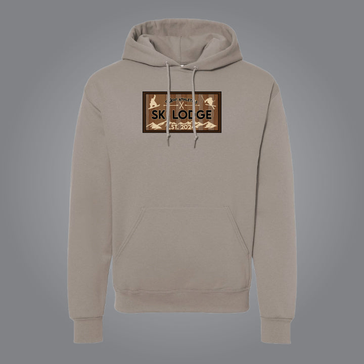 Wooden Ski Lodge Hoodie