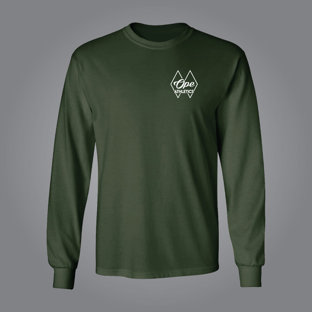 Ope Double Diamond Long Sleeve Tee